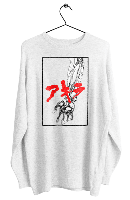 Women's sweatshirt with prints Akira Tetsuo Shima. Akira, anime, cyberpunk, manga, tetsuo shima. 2070702