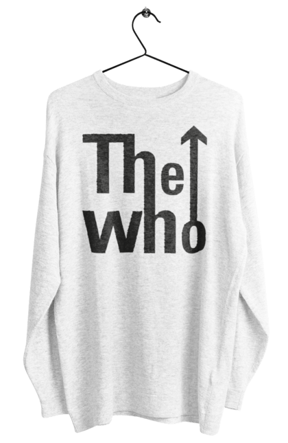 Свитшот женский с принтом The Who. Who, арт-рок, зе ху, музыка, пауэр-поп, прото-панк, рок, рок-группа, фрикбит, хард-рок. 2070702