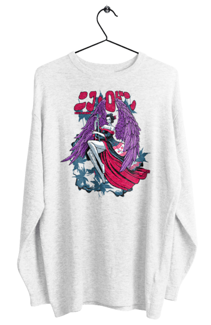 Women's sweatshirt with prints One Piece Nico Robin. Anime, devil child, manga, nico robin, one piece, straw hat pirates. 2070702