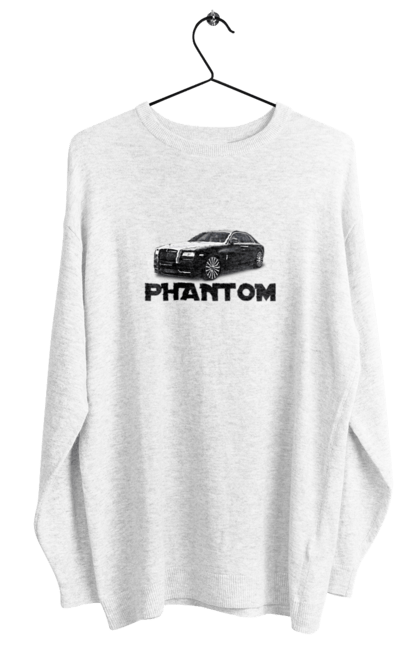 Світшот жіночий з принтом "Ролс ройс". Авто, автомобіль, люкс клас, ролс ройс, седан, фантом. 2070702