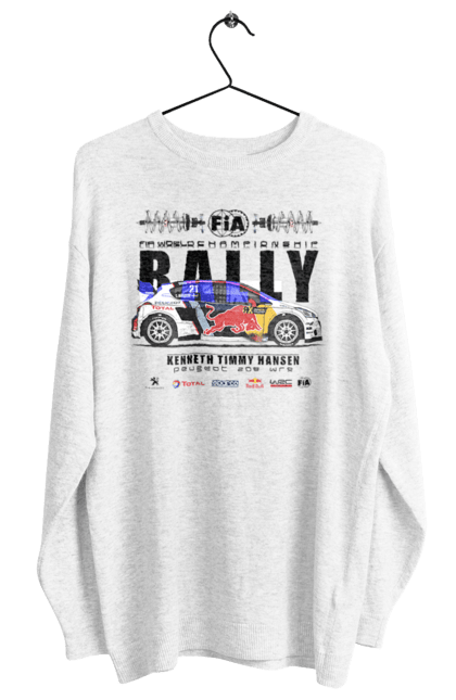 Women's sweatshirt with prints Red Bull Rally. Auto, automobile, car, race, rally, rally, red bull, redbull, sport. 2070702