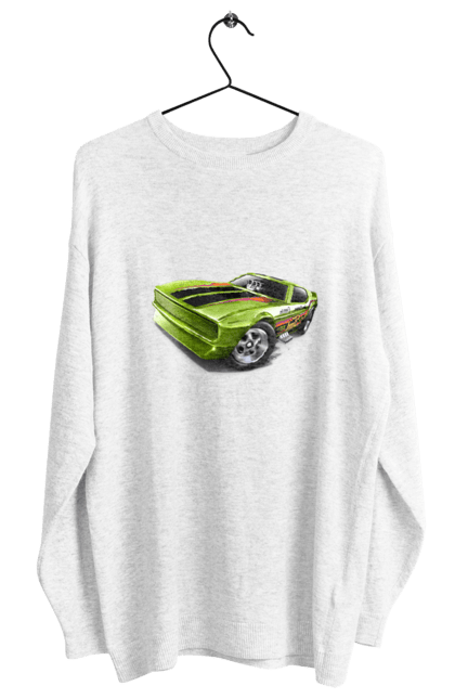 Світшот жіночий з принтом "Спорткар". Авто, автомобіль, кастом, машина, потужне авто, спорткар. 2070702