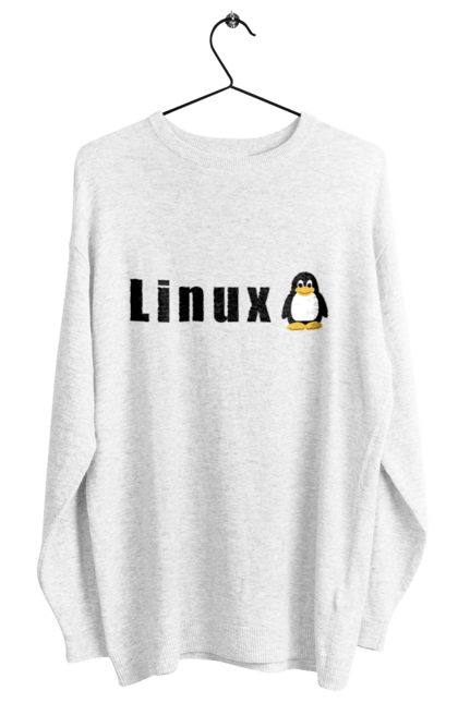 Світшот жіночий з принтом "Linux". Linux, адміністратор, айті, айтішник, безкоштовна, безкоштовно, вільна, доступність, комерційна, незалежність, операційна система, ос, пінгвін, програміст, програмне забезпечення, свобода, сервер, сисадмін, система, системний адміністратор, софт, текст, чорний. 2070702