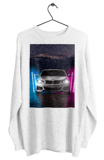 Світшот жіночий з принтом "БЕХА". Беха, в машину, красота, птн пнх, фонарі. 2070702