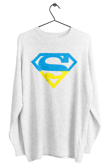 Women`s sweatshirt with prints Ukraine super. Super, symbolism, ukraine. 2070702