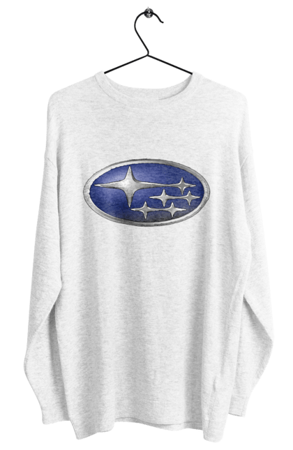 Світшот жіночий з принтом "Subaru". Авто, логотип, субару. 2070702