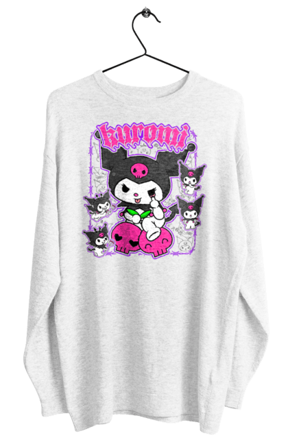 Світшот жіночий з принтом "Хелло Кітті Куромі". Hello kitty, аніме, куромі, моя мелодія, персонаж, санріо, хелло кітті. 2070702