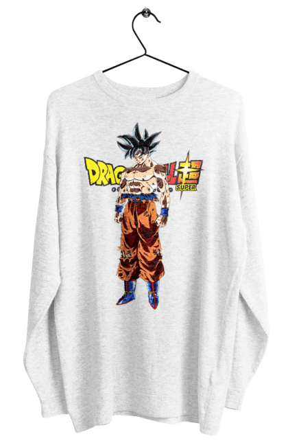 Світшот жіночий з принтом "Перли дракона Сон Гоку". Dragon ball, manga, son goku, аніме, гоку, манга, перли дракона, сон гоку. 2070702