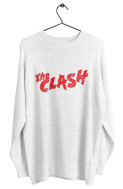 Світшот жіночий з принтом "The Clash". Clash, група, даб, музика, панк, панк рок, реггей, рок, рок н ролл. 2070702