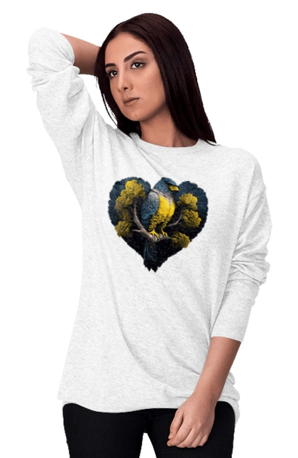 Blue and yellow falcon