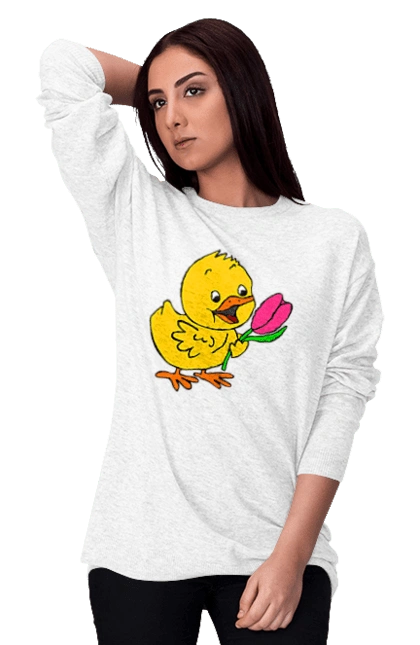 Chicken With A Tulip