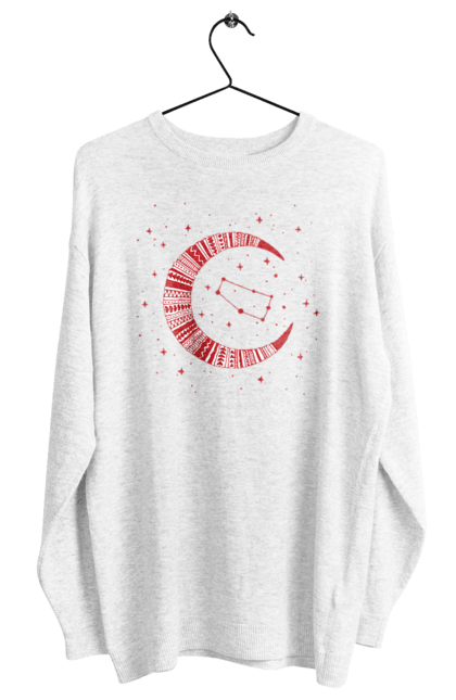 Women`s sweatshirt with prints Gemini. Constellation, gemini, horoscope, sign, twins, zodiac, zodiac sign. 2070702