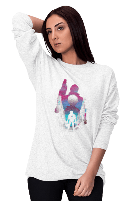 Women's sweatshirt with prints Akira. Akira, anime, cyberpunk, manga, shotaro kaneda, tetsuo shima. 2070702