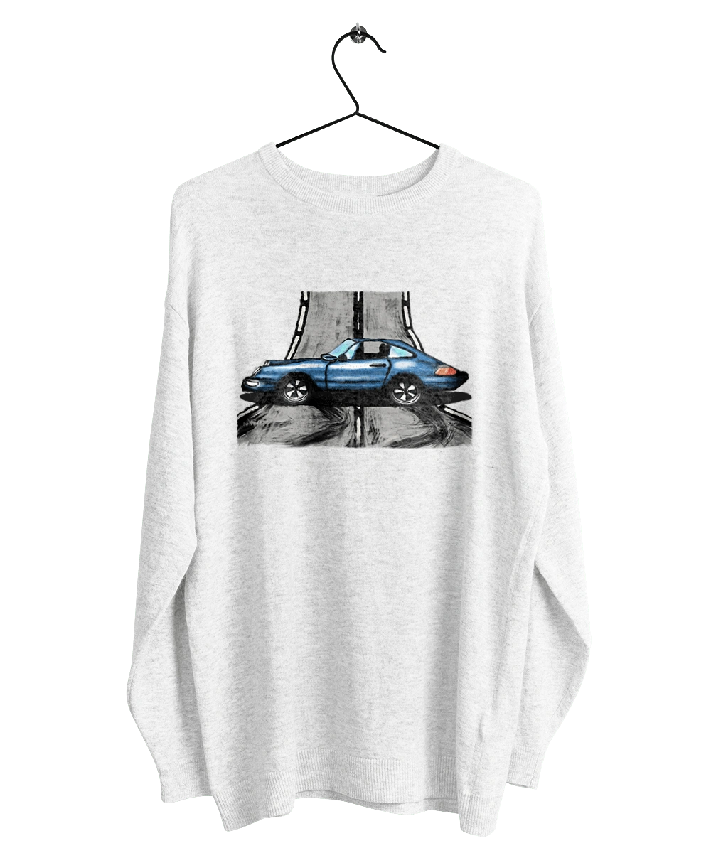 Sports Car On The Road