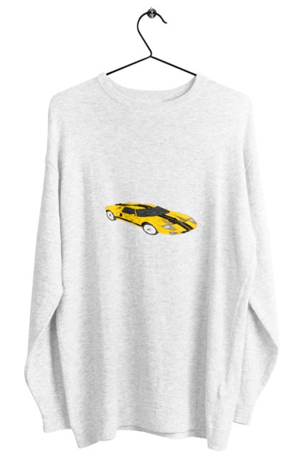 Свитшот женский с принтом Авто. Авто, гонки, дом, скорость, спорткар. 2070702