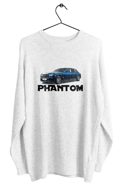 Світшот жіночий з принтом "Ролс ройс". Авто, автомобіль, люкс клас, ролс ройс, седан, фантом. 2070702