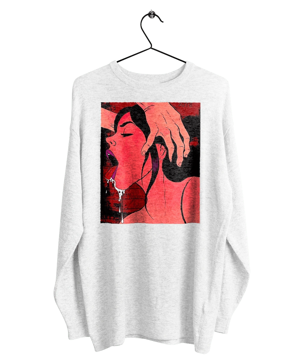 Girl Sucks With Saliva