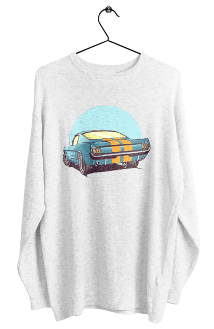 Світшот жіночий з принтом "Авто". Авто, герой, гроші, монстр, музика, новий, персонаж, робот, супер герой. 2070702