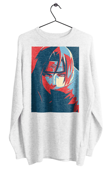 Women's sweatshirt with prints Naruto Itachi. Anime, character, itachi, itachi uchiha, manga, naruto, ninja, tv series, uchiha. 2070702