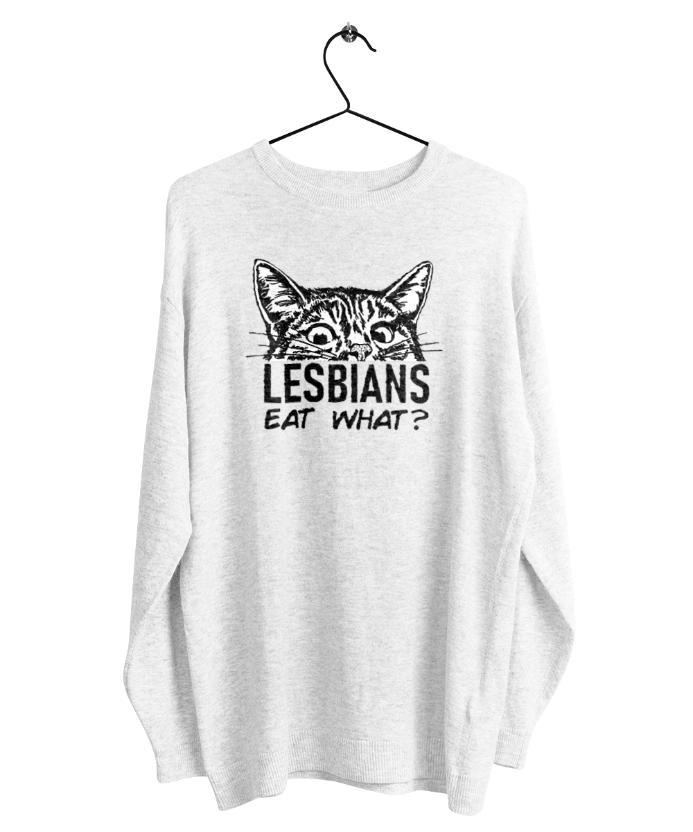 Lesbians eat what?