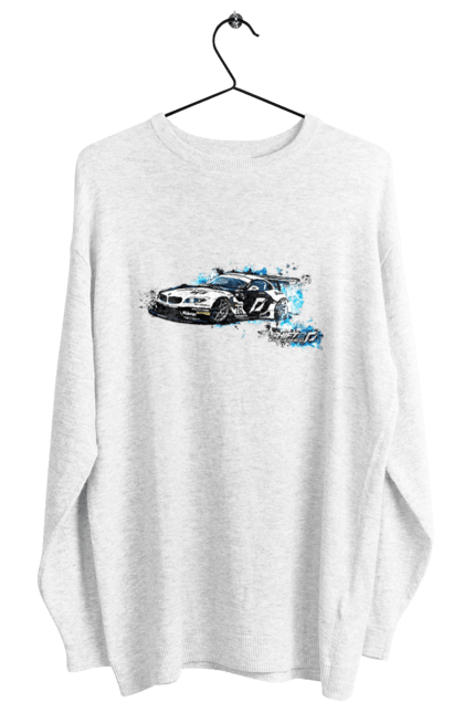 Women`s sweatshirt with prints Need for speed. Heat, need, need for speed, nfs, speed, unbound. 2070702