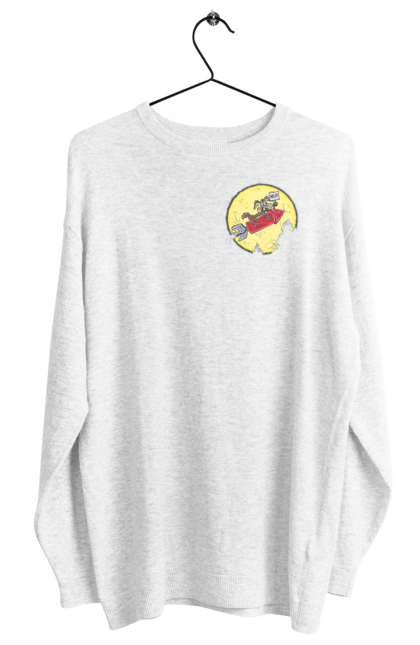 Світшот жіночий з принтом "Хитрий кайот". Антигерой, вайлі кайот, веселі мелодії, віллі, злодій, кайот, не відчуває болю, персонаж мультфільму, північноамериканський кайот, уайлі, швидкий та сміливий. 2070702