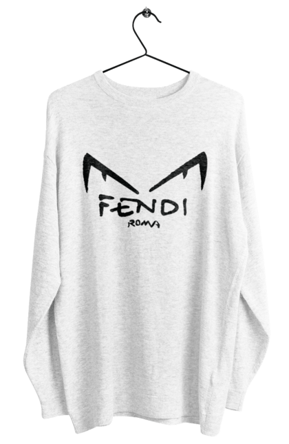 Світшот жіночий з принтом "Fendi". Fendi, lvmh, бренд, будинок моди, італія, люкс, мода, одяг, сумка, фенді. 2070702