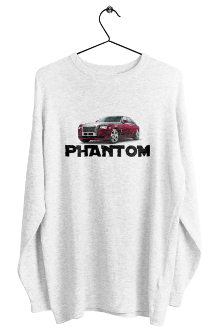 Світшот жіночий з принтом "Ролс ройс". Авто, автомобіль, люкс клас, ролс ройс, седан, фантом. 2070702