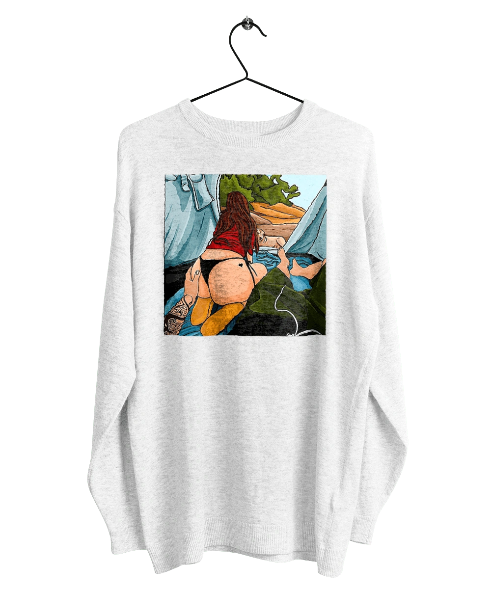 Rest With Favorite In The Tent