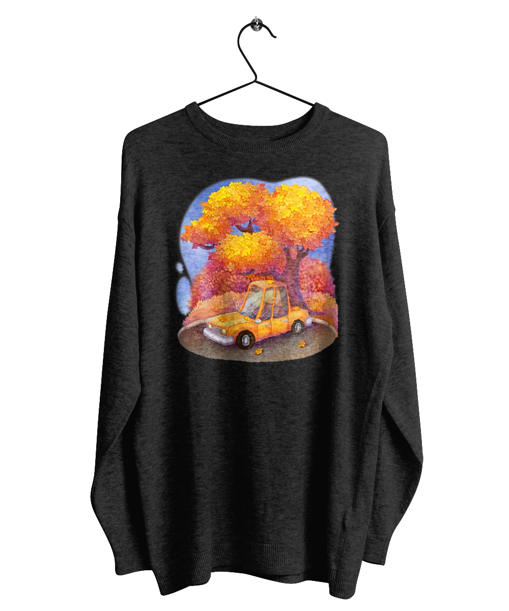 Осiнь Авто Дерево