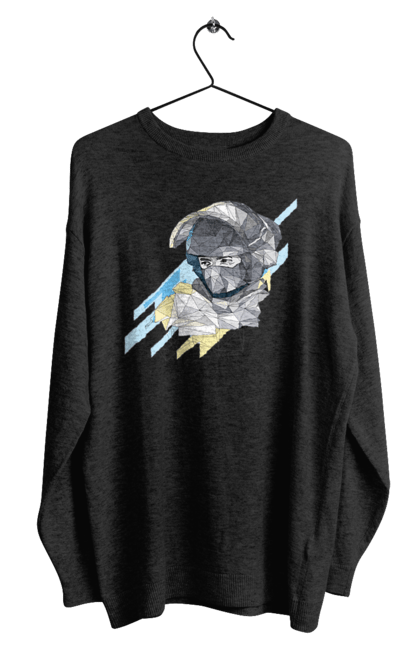 Світшот чоловічий з принтом "Слава збройним силам України". День захисника, день захистиць, марка, подяка, слава зсу, укрпошта. 2070702