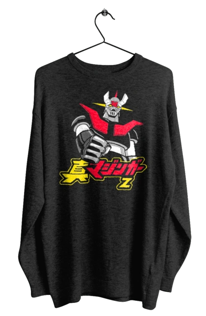 Свитшот мужской с принтом Mazinger Z Кодзи Кабуто. Kouji kabuto, mazinger z, mecha, аниме, кодзи кабуто, манга, меха, роботы. 2070702