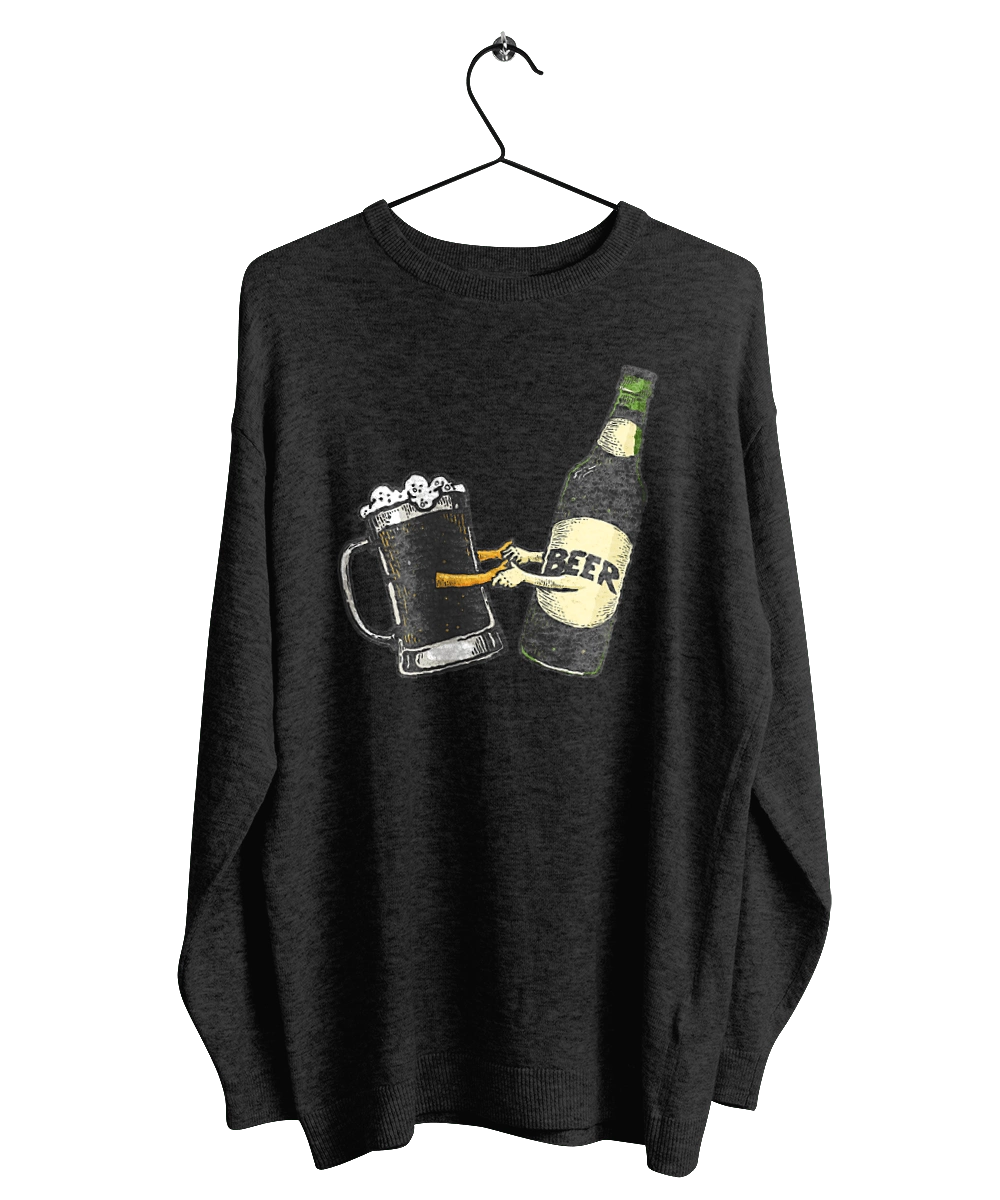 Bottle Of Beer With A Glass Of Beer