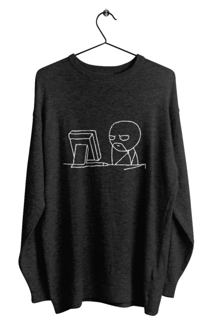 Світшот чоловічий з принтом "Програміст". Angular, c, css, html, it, javascript, jquery, php, python, react, svelt, vue, айтишник, айті, гумор, код, кодувати, прогер, програміст, програмісти, ти ж, ти ж програміст, тиж програміст. 2070702