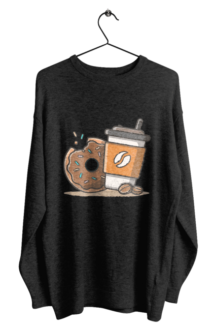 Світшот чоловічий з принтом "Їжа програміста". Angular, c, css, html, it, javascript, jquery, php, python, react, svelt, vue, айтишник, айті, гумор, код, кодувати, прогер, програміст, програмісти, ти ж, ти ж програміст, тиж програміст. 2070702