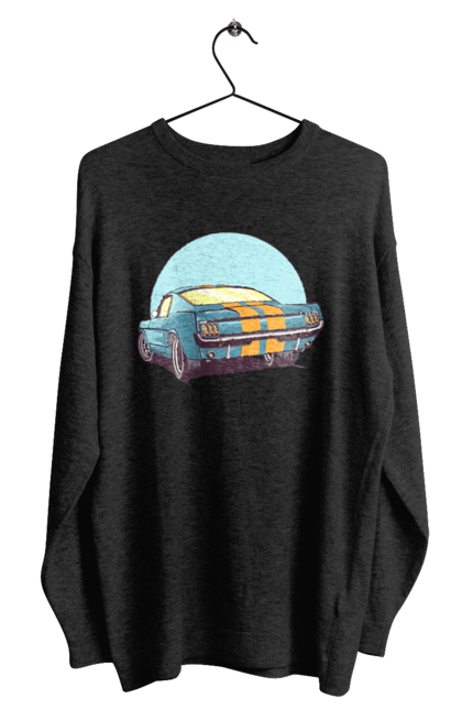 Світшот чоловічий з принтом "Авто". Авто, герой, гроші, монстр, музика, новий, персонаж, робот, супер герой. 2070702