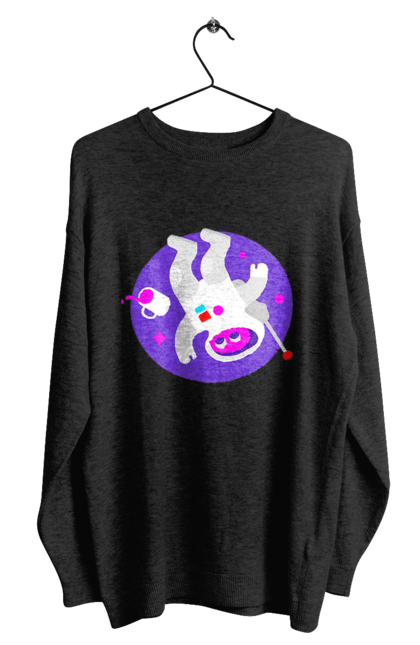 Світшот чоловічий з принтом "Космічний програміст". Angular, c, css, html, it, javascript, jquery, php, python, react, svelt, vue, айтишник, айті, гумор, код, кодувати, прогер, програміст, програмісти, ти ж, ти ж програміст, тиж програміст. 2070702