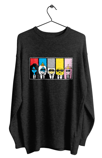 Men's sweatshirt with prints Adventure Time. Adventure time, animated series, cartoon network, land of ooo, tv series. 2070702