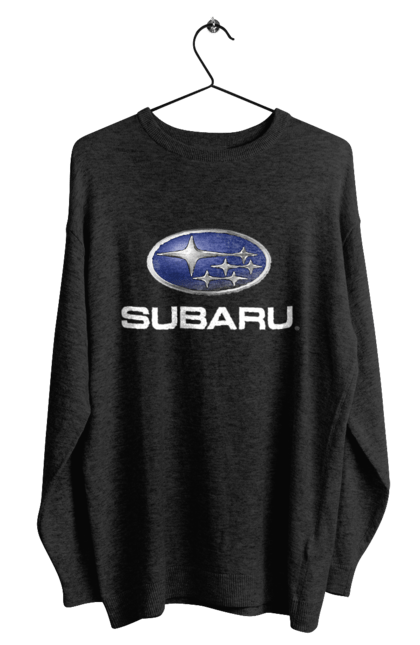 Світшот чоловічий з принтом "Subaru". Авто, логотип, субару. 2070702