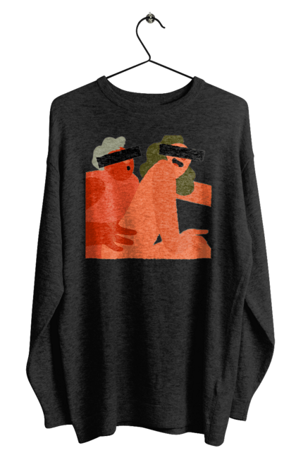 Світшот чоловічий з принтом "Кохання та прихована камера". Prikol, smex, гумор, дружба, жуйка, любов, мир, нас не впізнають, прихована камера, секс. 2070702