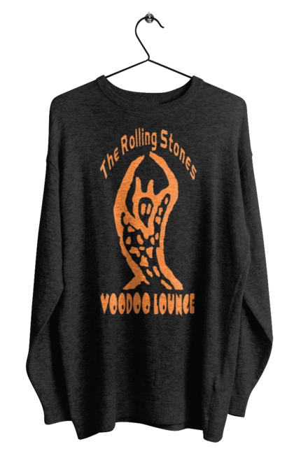 Men's sweatshirt with prints Rolling Stones. Blues rock, group, music, rhythm n blues, rock`n`roll, rolling stones. 2070702