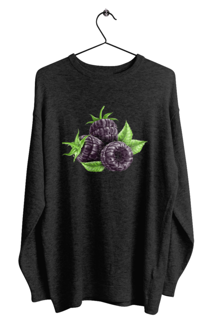 Світшот чоловічий з принтом "Ожина". Ожина, ягода. 2070702