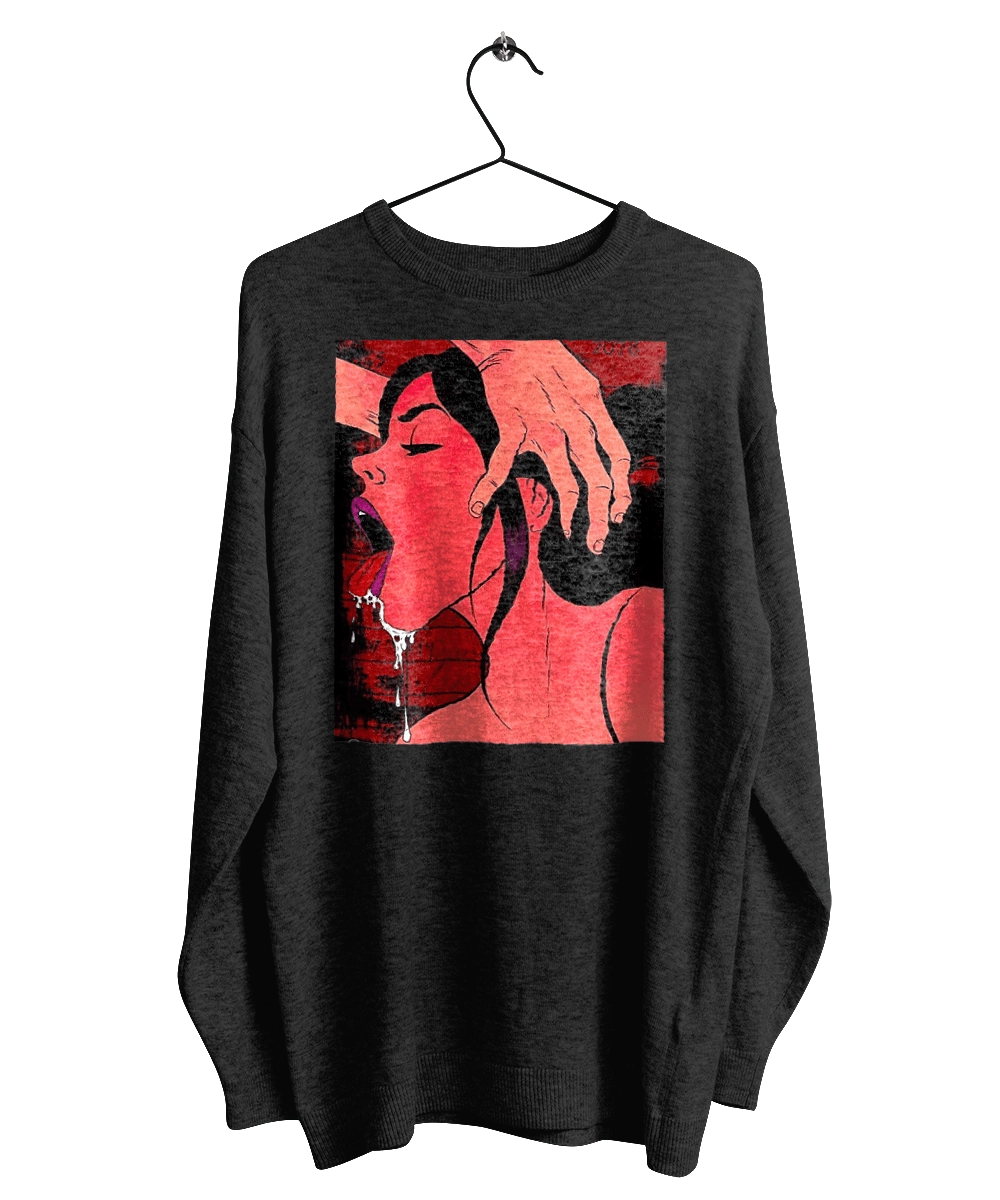 Дівчина Смокче Зі Слиною