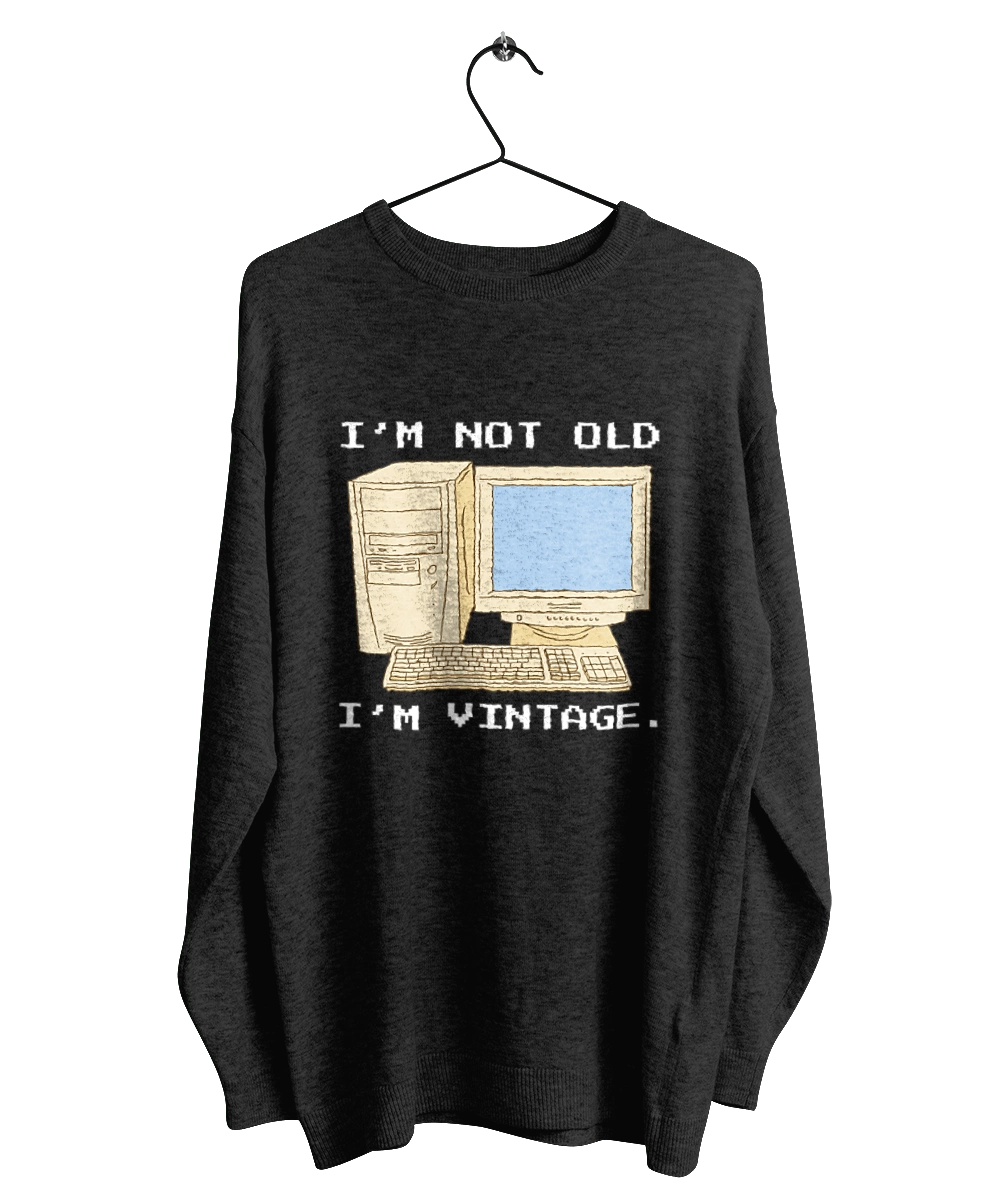 Я не старий, я вінтажний Ретро комп'ютер