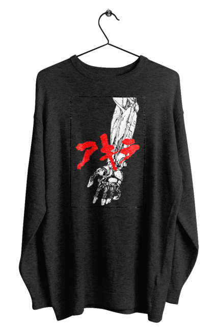 Men's sweatshirt with prints Akira Tetsuo Shima. Akira, anime, cyberpunk, manga, tetsuo shima. 2070702