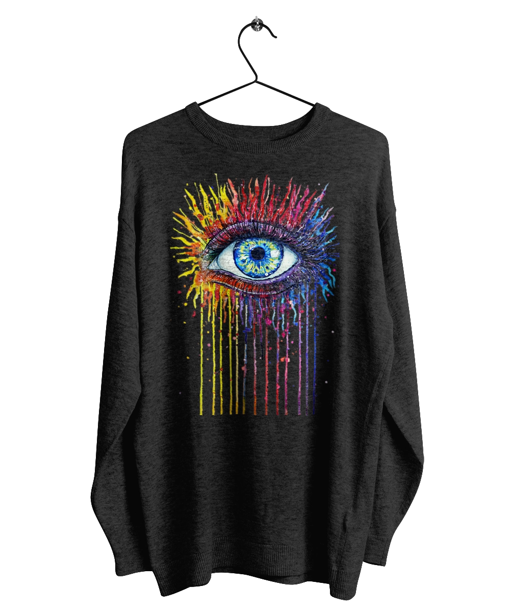 Colorful Flowing Eye