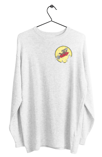 Світшот чоловічий з принтом "Хитрий кайот". Антигерой, вайлі кайот, веселі мелодії, віллі, злодій, кайот, не відчуває болю, персонаж мультфільму, північноамериканський кайот, уайлі, швидкий та сміливий. 2070702