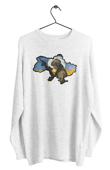 Світшот чоловічий з принтом "Слава ЗСУ". Вільна нація, воля, героям слава, мир, свобода, слава зсу, слава україні, україна, чисте небо, щасливі люди. 2070702