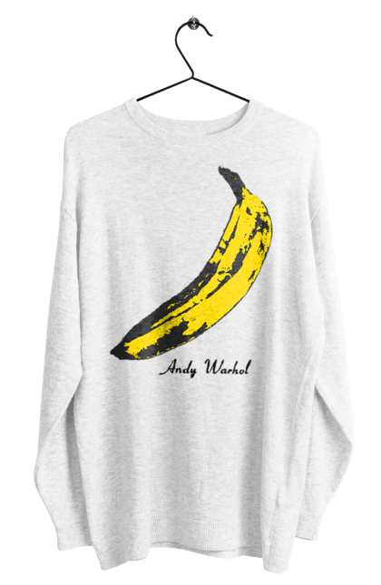 Men's sweatshirt with prints The Velvet Underground. Art pop, art rock, avant-garde, experimental rock, folk rock, group, music, rock, velvet underground. 2070702