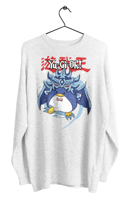 Men's sweatshirt with prints Yu Gi Oh! Tuxedo Sam. Brand, character, hello kitty, tuxedo sam, yu gi oh, yugio. 2070702